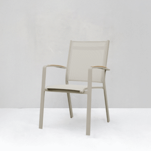 เก้าอี้โครงอลูมิเนียม/ผ้าตาข่าย  Dining chair